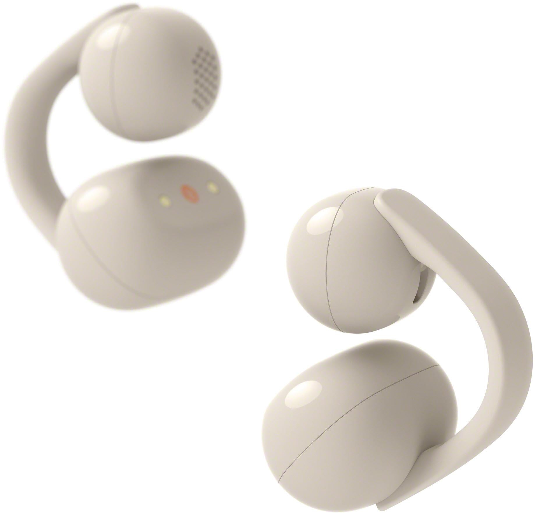 Sony LinkBuds Clip Truly Wireless Earbuds (Greige)