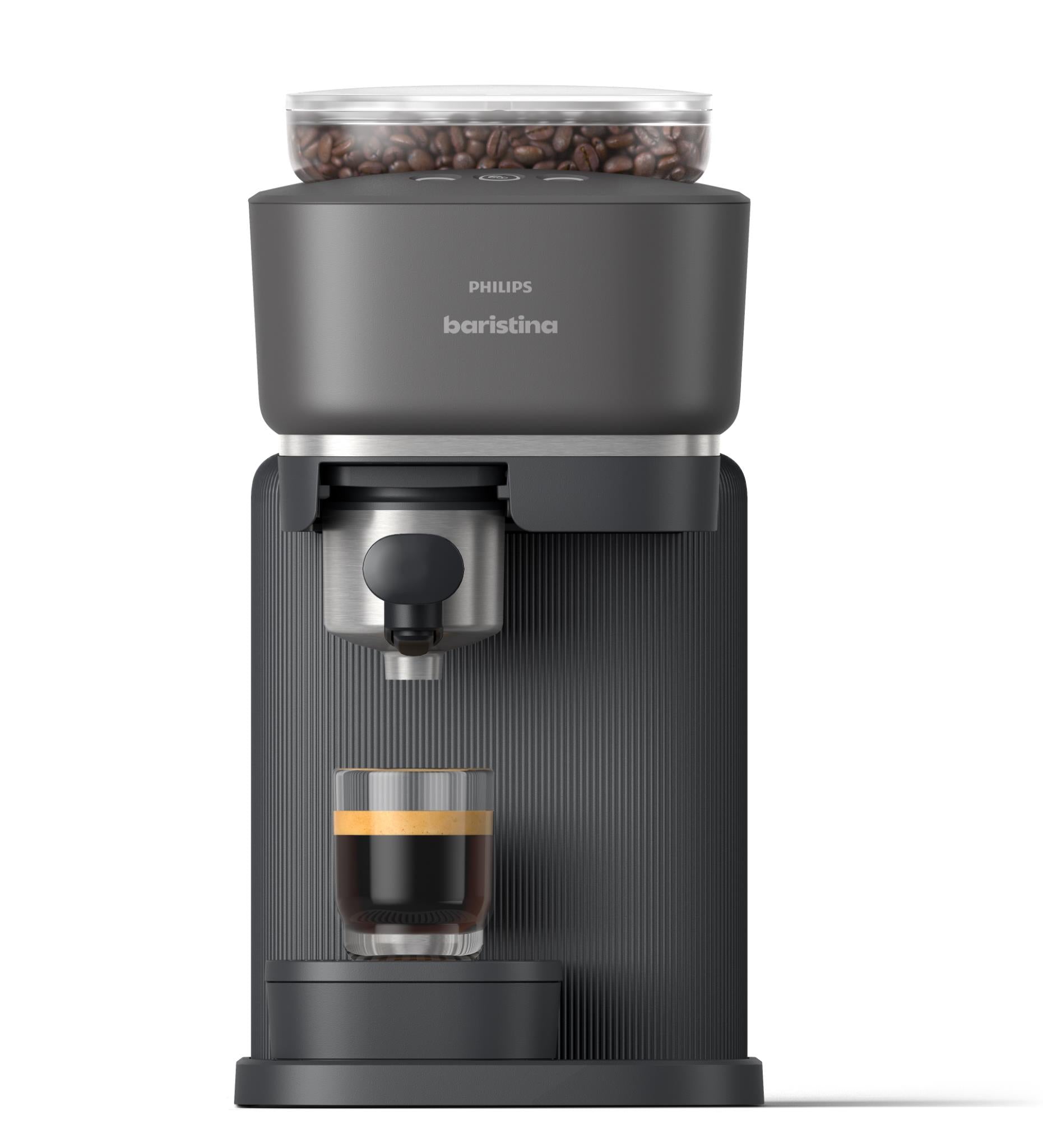 Philips Baristina Espresso Machine (Silhouette Black)