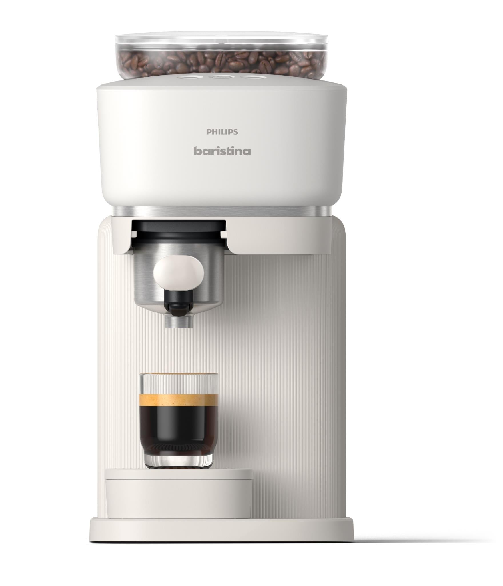 Philips Baristina Espresso Machine (Cloud White)