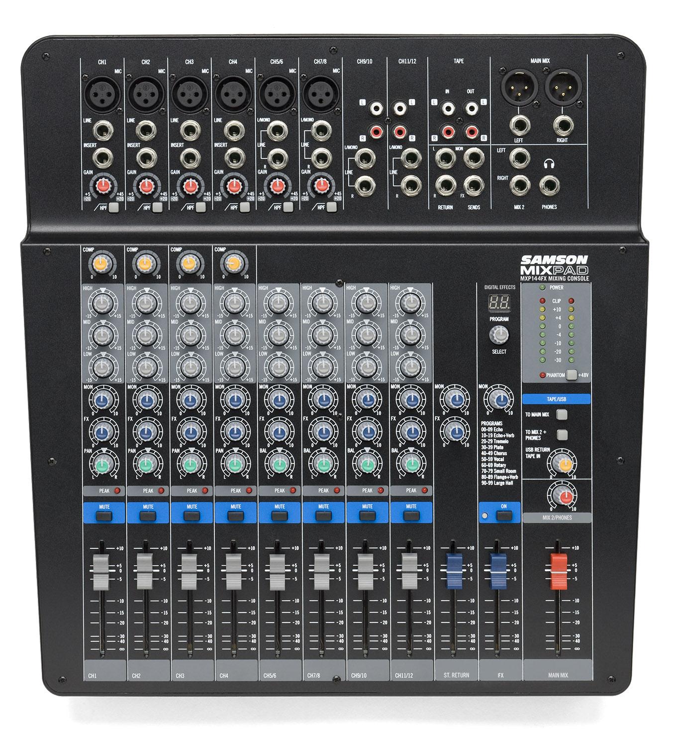 Samson MXP144FX 14 Channel Mixer with EFX & USB