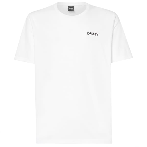 Oakley Bark New Short Sleeve T-Shirt - White - XXL