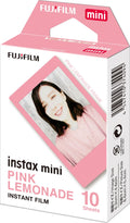 Fujifilm Instax Mini Film Pink Lemonade for Instax Mini Cameras (10 Pack)