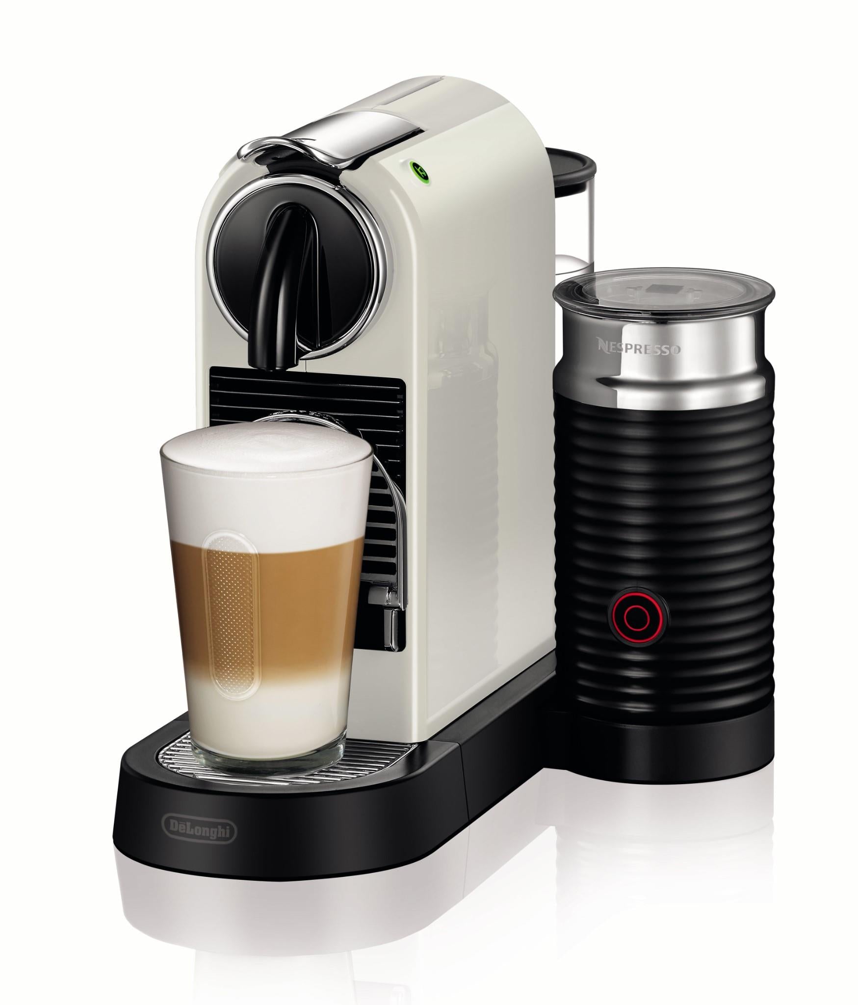 De'Longhi Nespresso Citiz & Milk Coffee Machine (White)