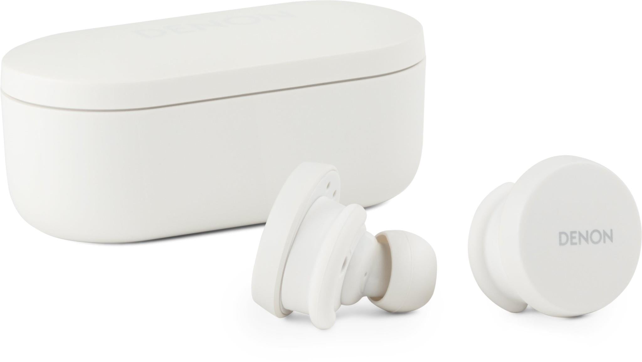 Denon PerL True Wireless ANC In-Ear Headphones (White)
