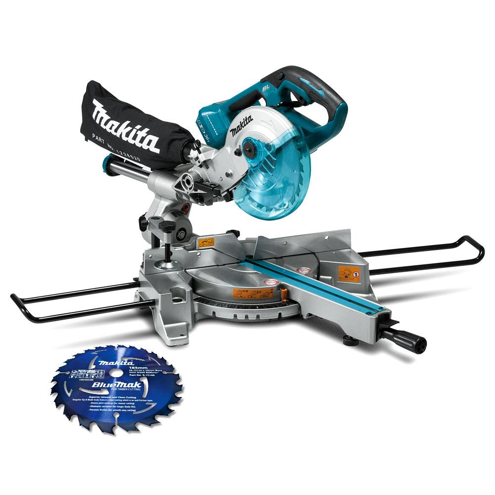 Makita Mitre Saw Compact 190mm36vDLS714Z Skin Only