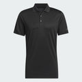 adidas Recycled Mens Polo - Black / Small
