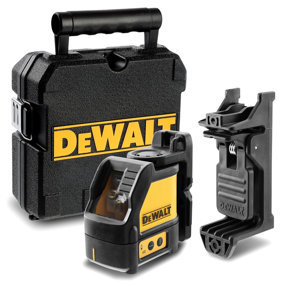 DeWALT Cross Line Laser Green Beam 2-Way