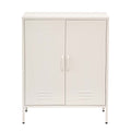 ArtissIn Buffet Sideboard Metal Cabinet - SWEETHEART White