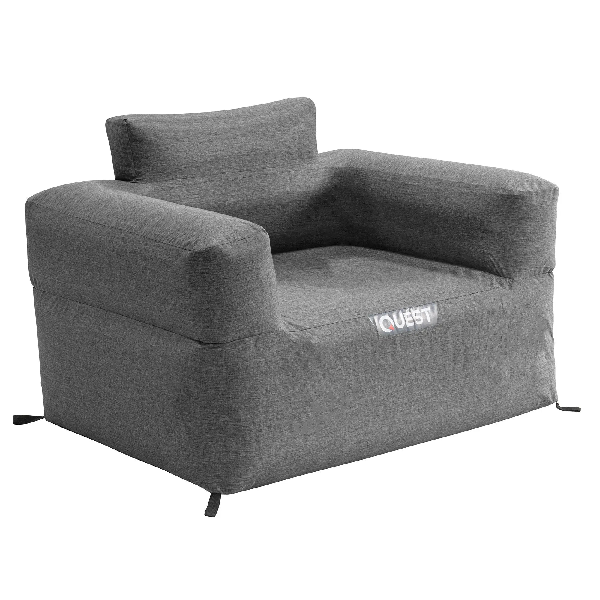 Quest Air Sofa 1 Seater - Charcoal