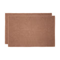 Angove 2pack Bath Mat 50x80cm Woodrose