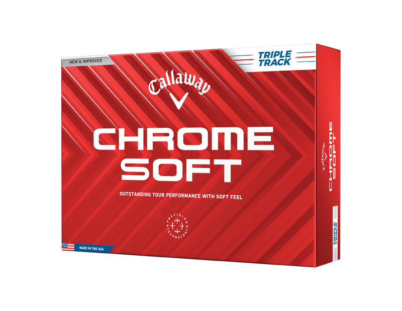 Callaway Golf Chrome Soft Triple Track 360 Golf Balls (12)