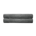 Elvire Bath Sheet 2 Pack Pewter
