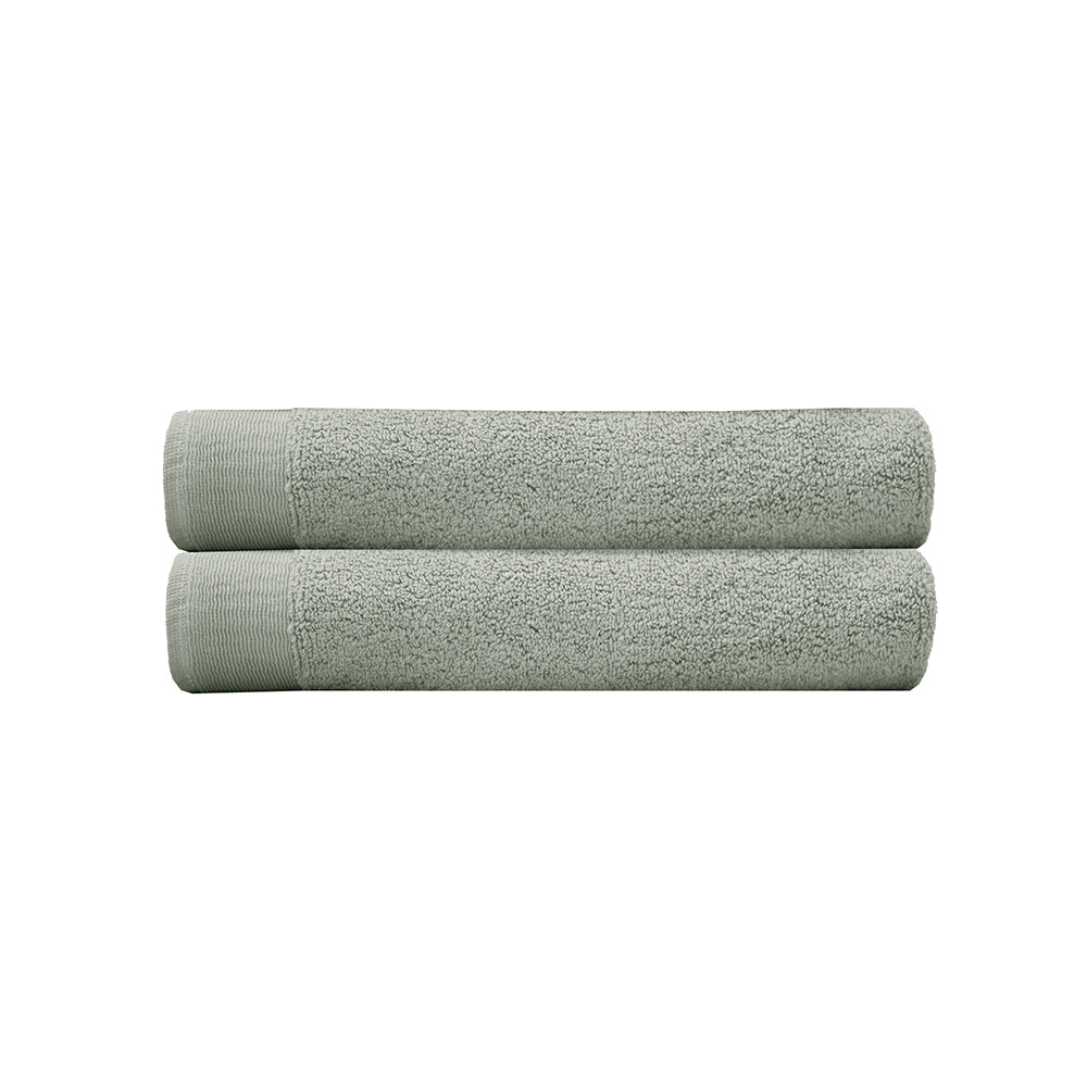 Elvire Bath Towel 2 Pack Sage