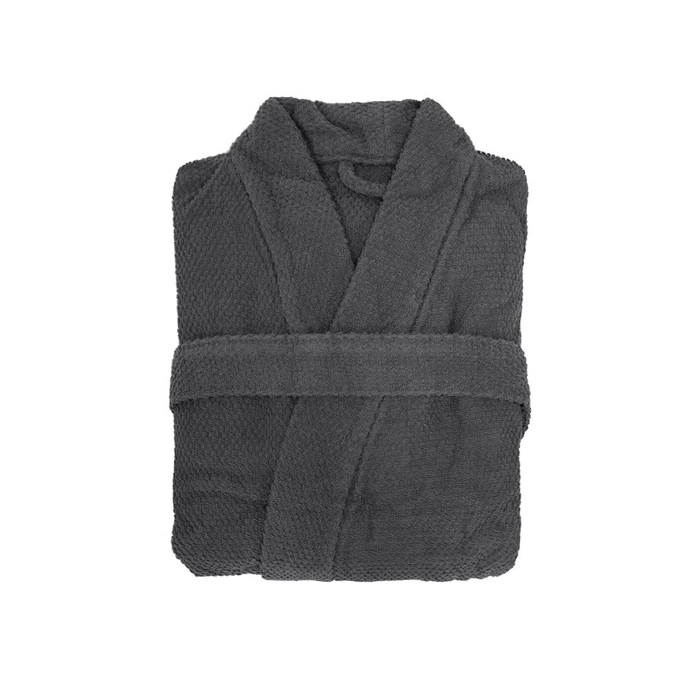 Angove Cotton Robe Charcoal Medium