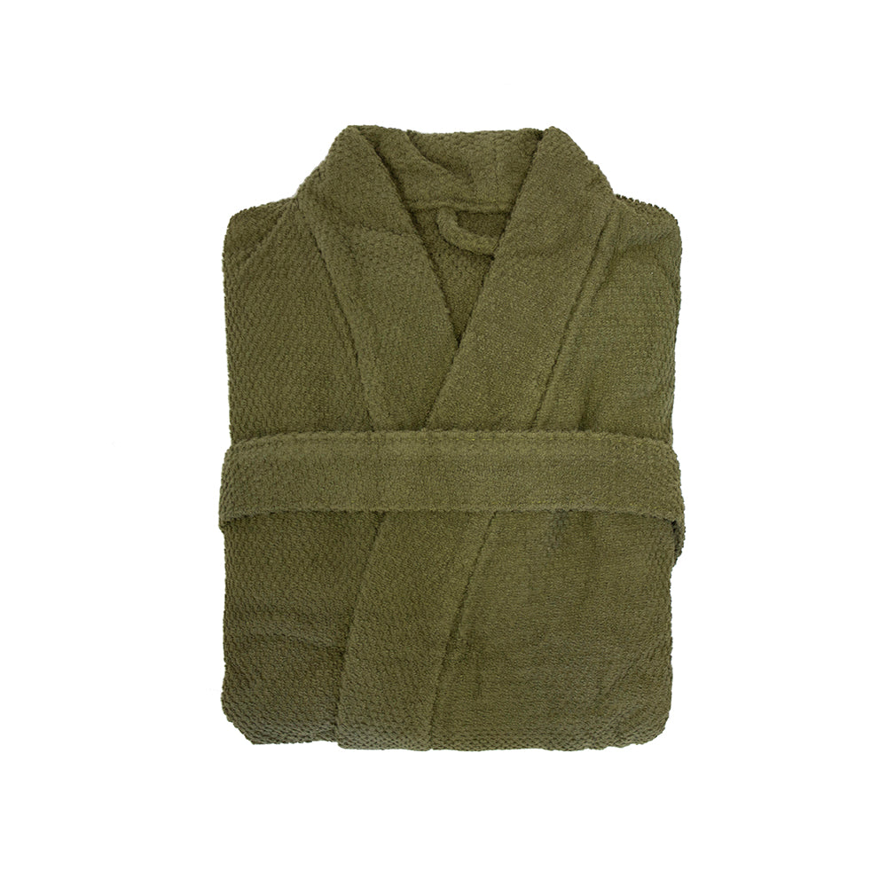 Angove Cotton Robe Olive Medium
