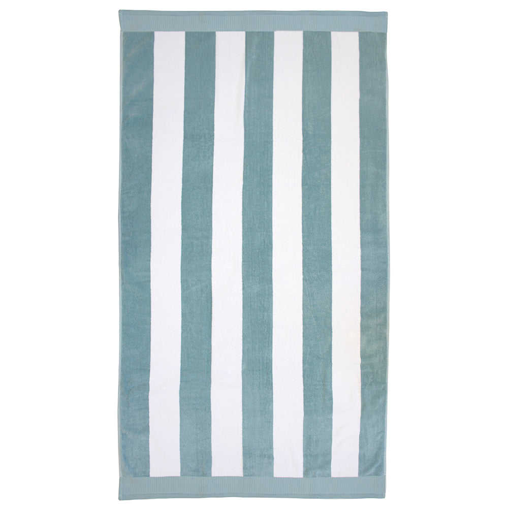 ClaSic Stripe Beach Towel Surf Blue - Beach Towel
