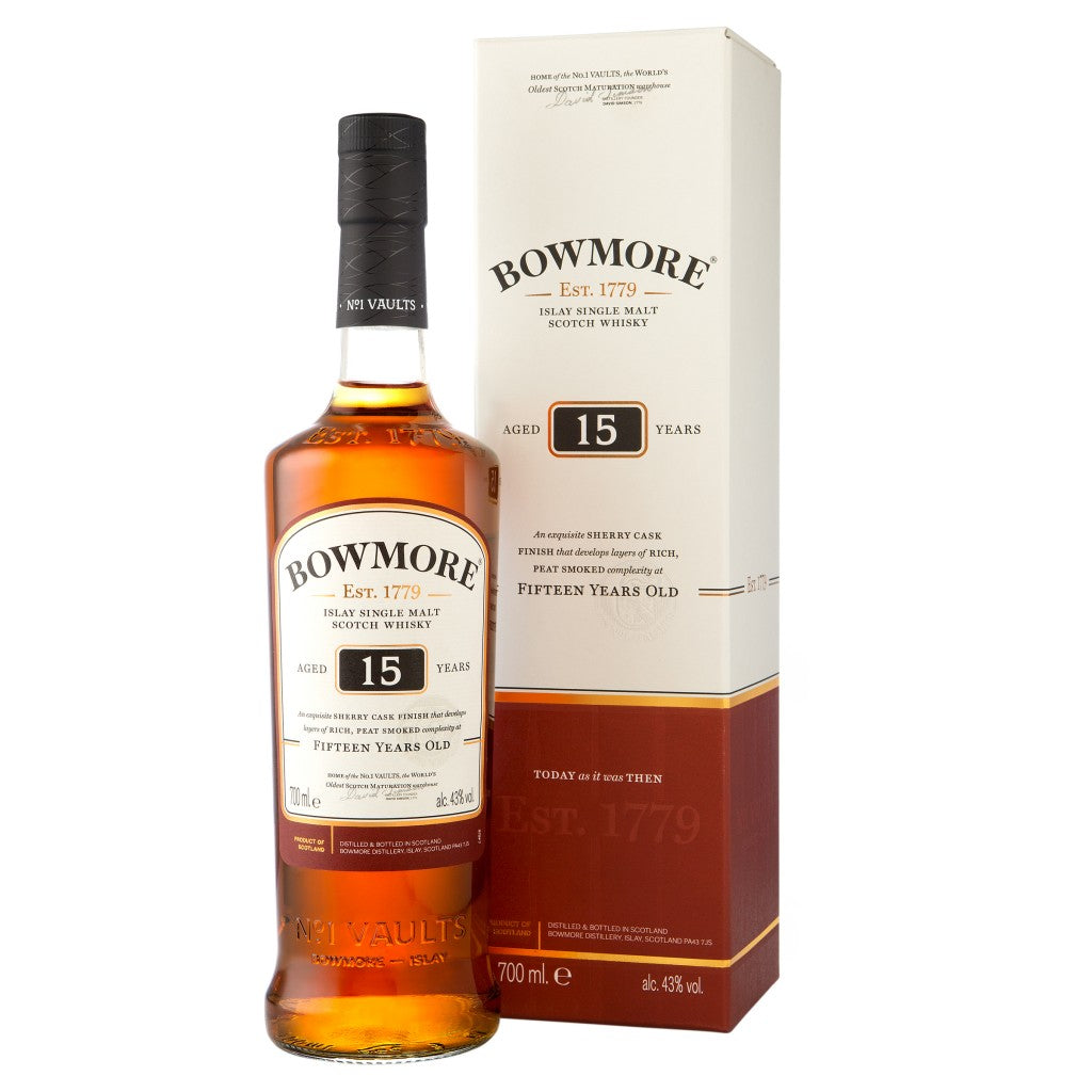 Bowmore 15 Years Old Single Malt Scotch Whisky 700 ml