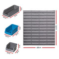 Giantz 96 Storage Bin Rack Wall Mounted