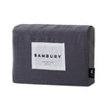 Linen Sheet Set Charcoal