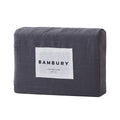 Linen Sheet Set Charcoal