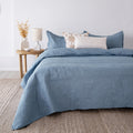 Sb/Db Paisley Coverlet Set Blue