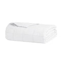 Linen Quilted Coverlet Ivory