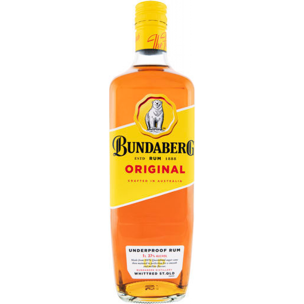 Bundaberg Original Underproof Rum 1000 ml