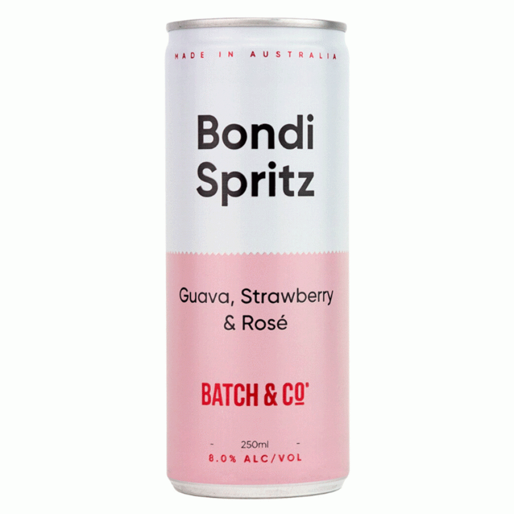 Batch and Co Bondi Guava Strawberry and Rose Sprits 250 ml (Pack of 24)