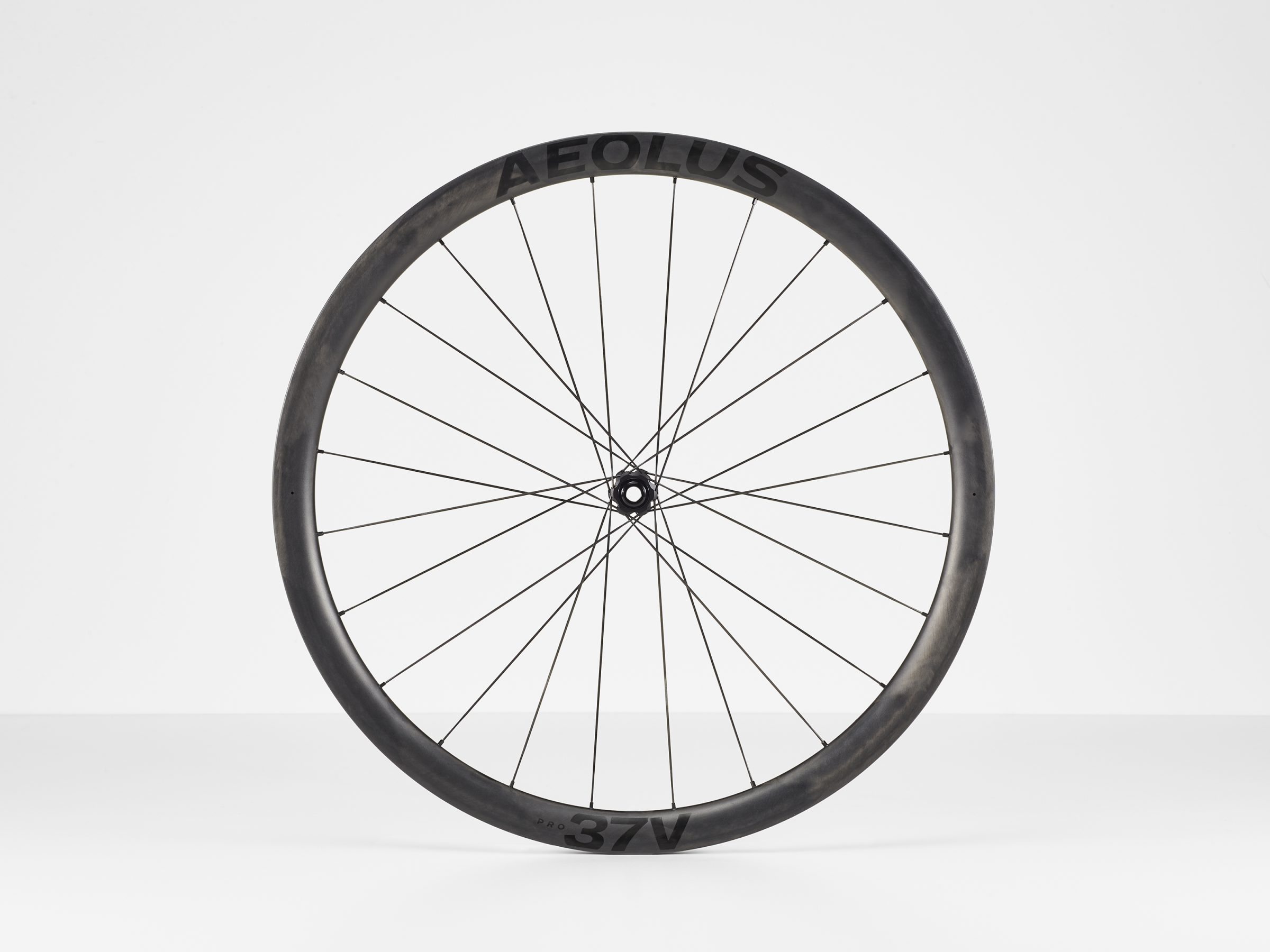 Wheel Front Bontrager Aeolus Pro 37V Disc TLR 12T Black