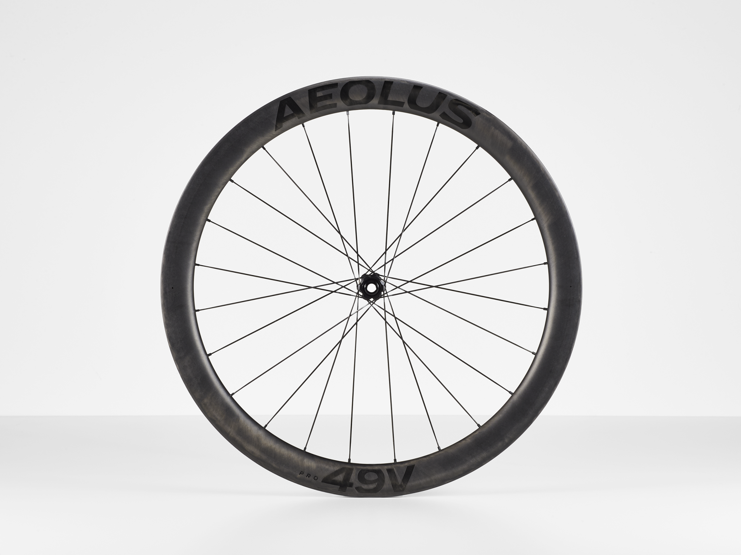 Wheel Front Bontrager Aeolus Pro 49V Disc TLR 12T Black