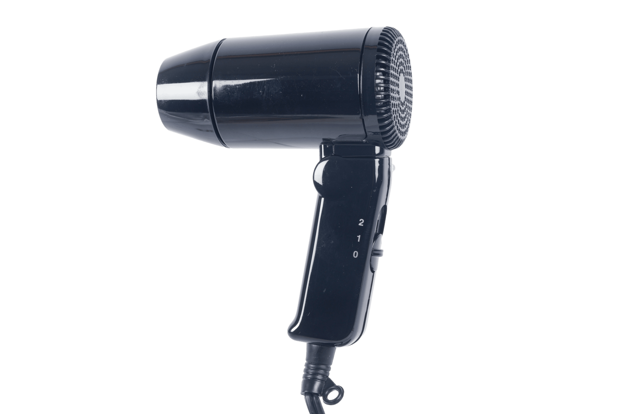12V PORTABLE CAR HAIRDRYER BLACK