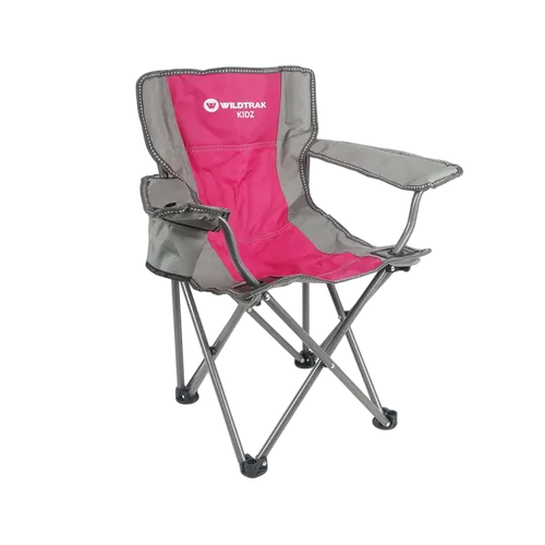KIDZ CAMP CHAIR PINK 100KG WR