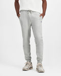 Champion Mens Leg Script Track Pant - Oxford Heather - 2XL