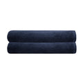 Chateau 2pack Bath Sheet 80x160cm Navy Blue - Bath Sheet