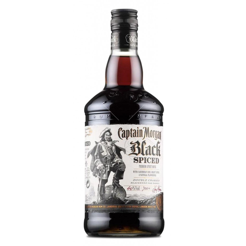 Captain Morgan Black Spiced Rum 700 ml