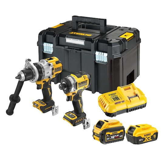 DeWalt Premium 2 Piece BL 18V 5Ah/6Ah Kit