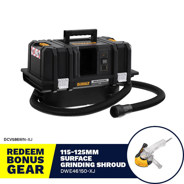 Dewalt 54V XR FLEXVOLT M Class Dust Extractor-Bare