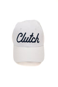 Clutch & Co Performance Golf Cap - OSFA - White