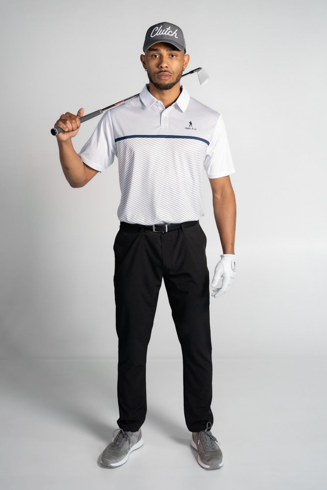Clutch & Co The Clutch Stretch Golf Pant - 36 - BLACK