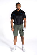 Clutch & Co The Clutch Stretch Golf Short - 32 - OLIVE