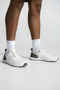 Clutch & Co 3-Pack Crew Socks - 6-10 - White