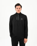 Clutch & Co 1/4 Zip Performance Top - XL - BLACK
