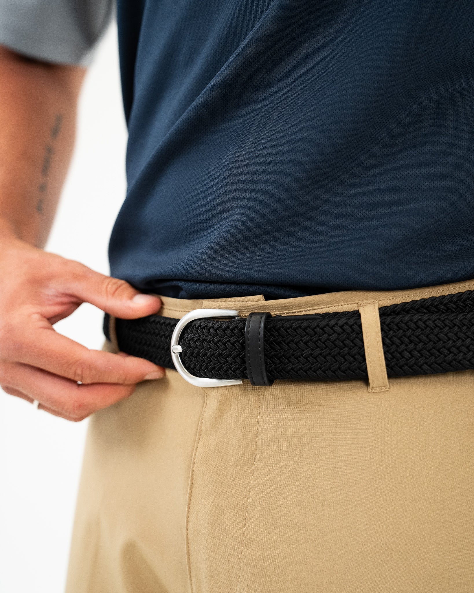 Clutch & Co Stretch Webbing Belt - 28-34