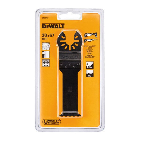 Dewalt Multi-Tool Saw Blade Bi-Metal 67x30mm