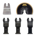 Dewalt Multi-Tool Oscillating Blade Set 5 Piece