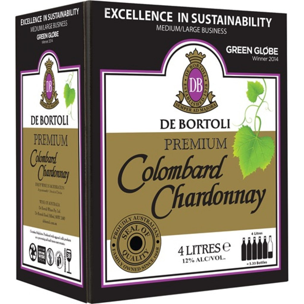De Bortoli Premium Colombard Chardonnay Wine 4000 ml