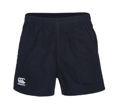 Canterbury Mens Essential Rugged Drill Cotton Short - S - Navy Blue