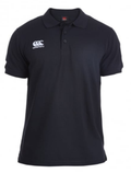 Mens Essential Waimak Polo Shirt - S - Black