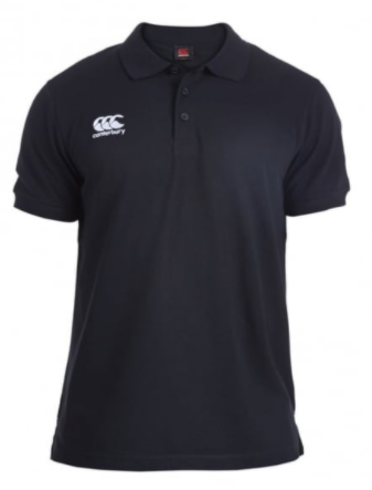 Mens Essential Waimak Polo Shirt - XL - Black