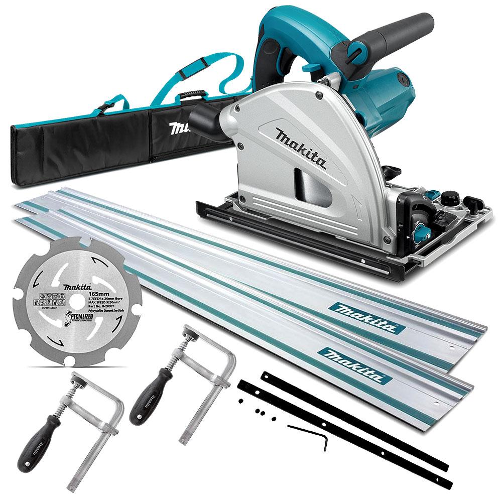 Makita Circ Saw Plunge 165mm SP6000JT2X